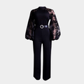 Elegant Tailored Jumpsuit with Sculpted Fit