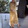 Elegant Flowing Boho Maxi Dress