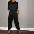 Modern Chic Belted Relaxed Jumpsuit