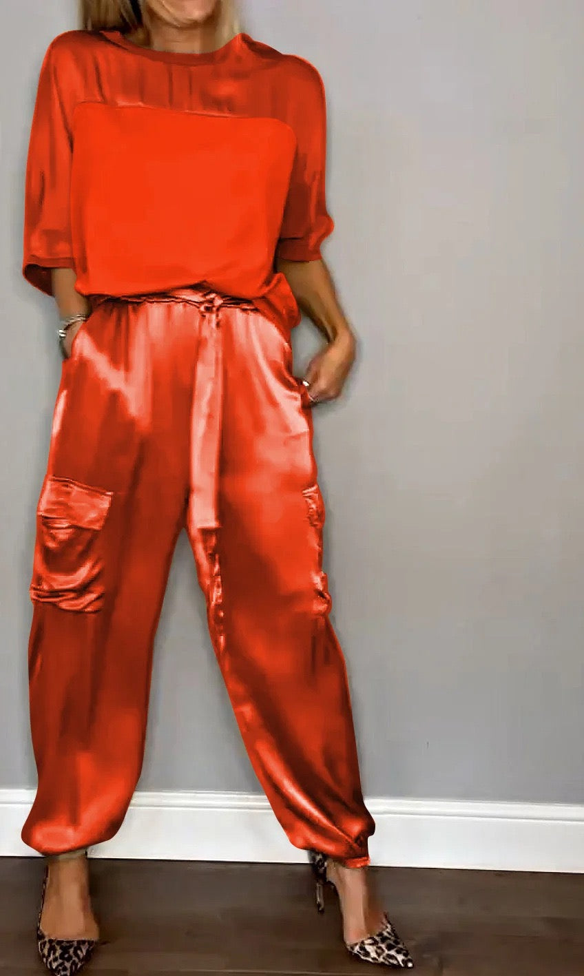 Modern Chic Belted Relaxed Jumpsuit